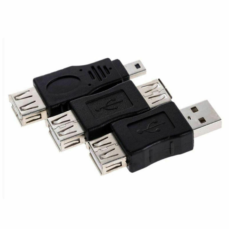 12x OTG F/M USB Male To Female Micro Changer USB Adapter Converter 5 Pin NUJ