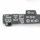 Multi-Function Combination Switch - Turn Signal, Wiper, Washers, Hazard Swi