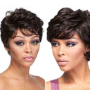 Womens Wigs Full Hair Short Fluffy Mediumuburn Wig Women Wear C6F4 Daily Y6 E7A0