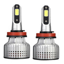 2Pcs H11 Led Headlight Bulbs Automotive Headlamp Conversion Kit Replacement