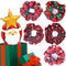 5 Pieces Christmas Scrunchies Elastic Bobbles Hair Bands Scrunchy Hair Ropes