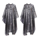 2 Pcs Waterproof Hair Cutting Capes Gowns Salon Barber Shop Styling Cloth Apron