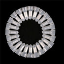 100x CE2X Closed-End-Kabelverbinder Crimpverbinder Cap JfJ Kw