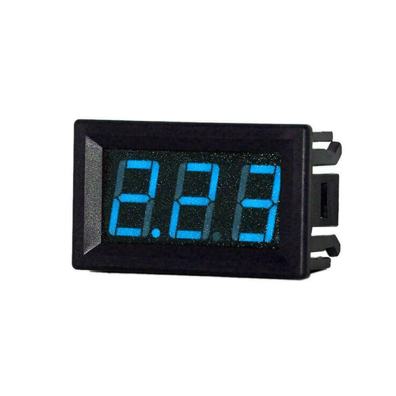 Mini 0.56in LED Digital Display DC 0-10A Ammeter Amp Panel Meter (Blue)