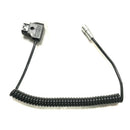 D-Tap Male to Female 4-Pin Aviation Spring Connector Cable for Power Adapter