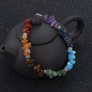 7 Chakra Bracelet Lava Healing Yoga Reiki Prayer Stones Gemstones Yoga