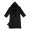 Unisex EVA Waterproof Hooded Rain Coat Jacket Cover Knee Length Raincoat