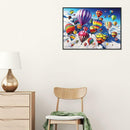 5D DIY Full Drill Diamond Painting Hot Air Balloon Cross Stitch Embroidery