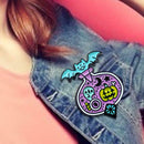 Pumpkin Ghost Badges Brooch Halloween Bat Bottle Backpack Pins Jewelry Gift A