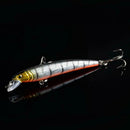 Minow 7.5cm/5.6g Fishing tackle 6 Color Hook peche Baits Lure E4N9 Wobbler M1Q0