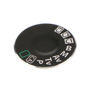 2pcs Top Cover Dial Mode Plate Interface Cap Label Repair Part for Canon