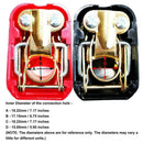 2pcs Battery Quick Release Connectors Clamps Battery Quick Disconnect Terminals