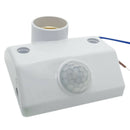 E27 PIR Motion Sensor Lamp Holder Auto Infrared LED Light Base Socket Adapter