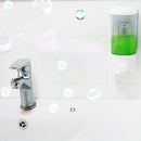 500ml Bathroom Wall Mounted Soap Dispenser Transparent Shower Shampoo Liqui Z8O9