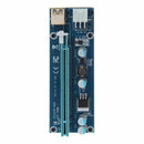Ver009S Pci Express 6 Pin To Sata 1X 16X Usb 3.0 Extender Adapter Led Btc M