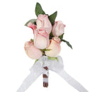 Simulation Rose Wedding Bouquet Bride 'S Holding Flowers, Romantic Wedding