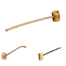Natural Bamboo Water Ladle 43cm for Garden Tea Ceremony Japanese Style