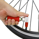 Bike 16g Thread Gas Cylinders CO2 Tyre Inflator Pump Adapter Presta Schrader
