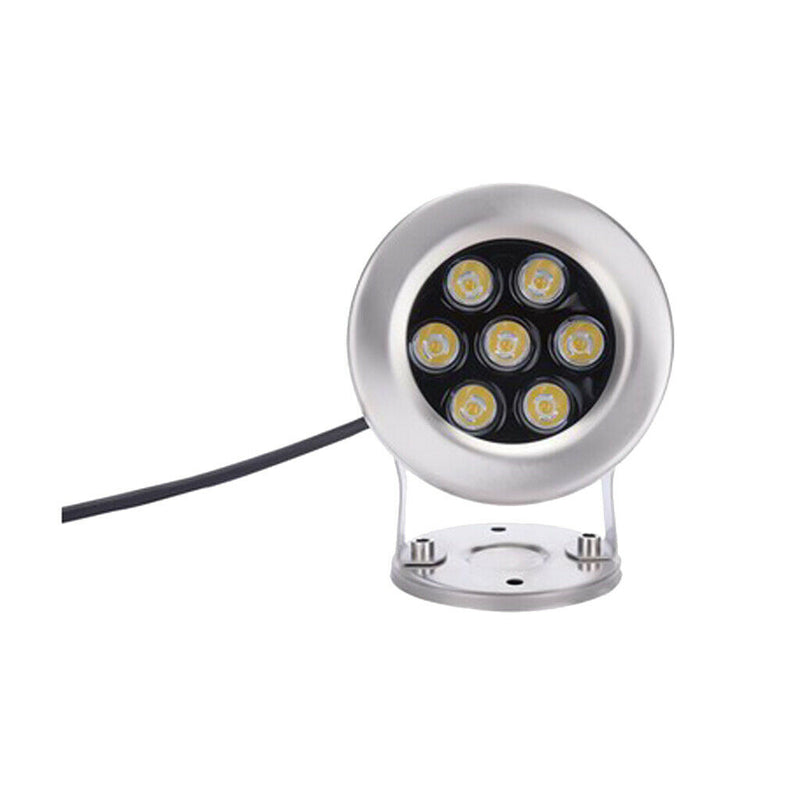 7W LED Flood Light Outdoor Underwater Spot Light Pond Lamp Warm White