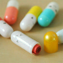 50PCS Lovely Message in a Bottle Capsule Letter Cute Love Friendship Pills Gifts
