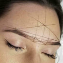 10m Pre-Inked Eyebrow Mapping String Eyebrow Tattoo Eyebrow Marking Box