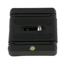 Camera Tripod Head for  Table Quick Release Plate 1/4" 3/8" Screw Holes