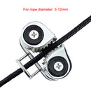 Stainless Steel Ball Bearing Boat Cleat with Wire Flaired Leading Ring A