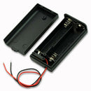 10pcs AA Power Battery Storage Case Box Holder ON/OFF Switch w/Wire Leads  SJB