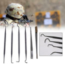 6pcs Nylon Gun Cleaning Tool Set Clean Picks Brush Carbon Double Ended ipk
