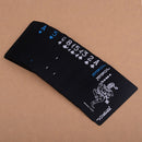 Quality Black PVC Poker Magic Playing Cards Travel Table Game Plastic Waterproof