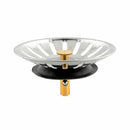 Sink Plug Stainless Steel Basket Strainer Waste Drain Home Kitchen Stopper M1G4