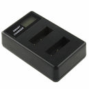 Lp-E12 Usb Lcd Display Dual Port Battery Charger For Eos M,M10,M50,M100,Reb Y2B8