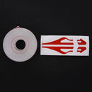1/2 inch (12*9800mm) car Tape Decals Stickers pin stripping tape vehicle ac C5F7