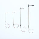 10Pcs 1: 100 H0 Modeling Led Street Lamps Lamp Layout For Train Railroad