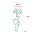 DIY Heart Metal Cutting Dies Stencil Scrapbooking Album Paper Card Craft