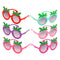 Kids Sunglasses Cute Strawberry Sunglasses Flower Shaped 6 Pieces