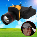 Clip On LED Head Lamp Cap Hat Light Torch For Fishing Hunting Camping Outdo E0G4