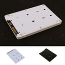 Mini SATA mSATA SSD to 2.5inch SATA Hard Disk Enclosure Adapter Card White