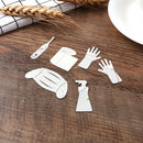 Metal Cutting Dies Stencil for DIY Scrapbooking Album Kitchenware Embossing A