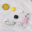 4pcs Desktop & Workstation Wire Cable Organizer Charging Data Line Cable Win Hn
