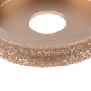 2 Pieces Diamond Profile Grinding Wheel for Marble Ceramic Stone Thickness 13mm