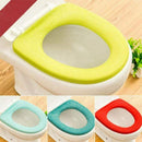 Bathroom Toilet Seat Closestool Washable Soft Warmer Mat Cover Pad Cushion  F9C9