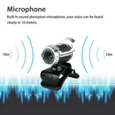 360Â° USB Web Cam Webcam Camera with MIC Clip-on for Computer PC Laptop Pret A3F7