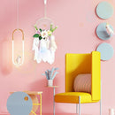 Dream Catcher Handmade DIY Decorative Pendant Flower Dream Catcher Wall Han