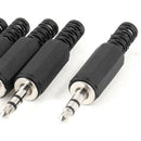 10pcs 3.5mm 1/8" Audio Male Plug Jack Adapter Connector DIY Earphone Speake sp