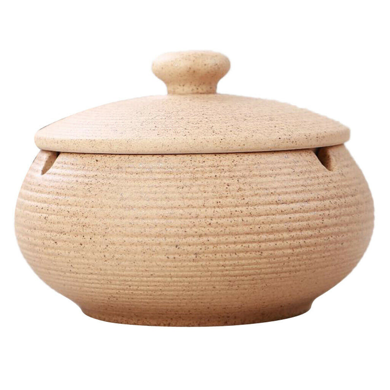 3pcs Nordic Style Ceramic Jewelry Storage Jar with Lid,  Cigarette Ash Tray Pink