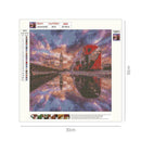 5D DIY Full Drill Diamond Painting Landscape Cross Stitch Embroidery Craft