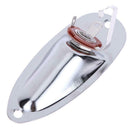 1pc Electric Boat Style Guitar Pickup Output Jack Plate Socket Accessories