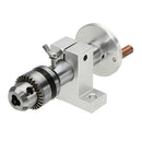 Live Lathe Center Head With Chuck Diy Accessories For Mini Lathe Machine Re X3D2