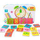Wooden Number Stick Magnetic Math Puzzle Child Baby Education Calculate Ga EMB